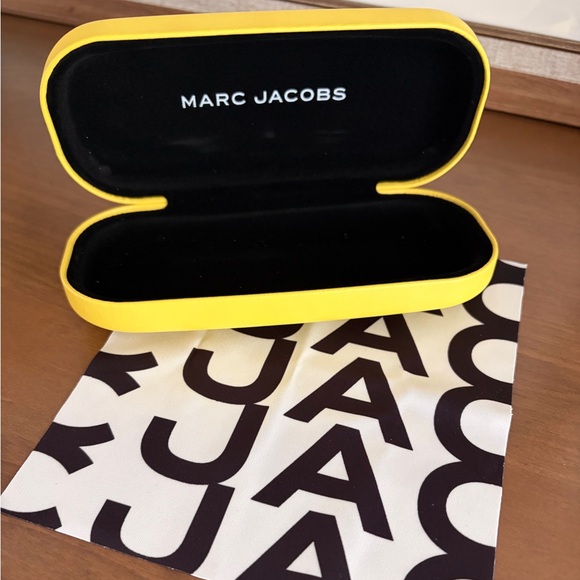 Marc Jacobs Accessories - Marc Jacobs Bold Yellow Glasses Case